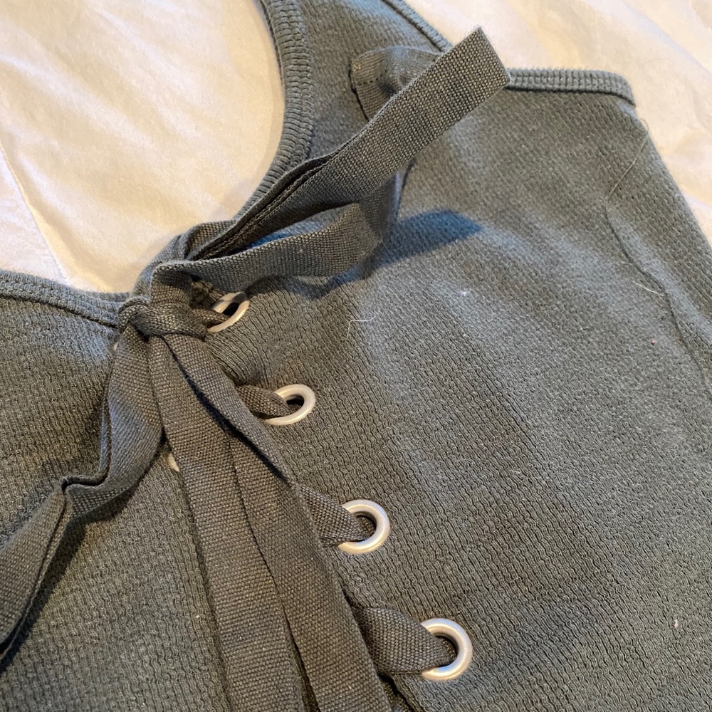 Olive green body suit - Picture 3 of 4